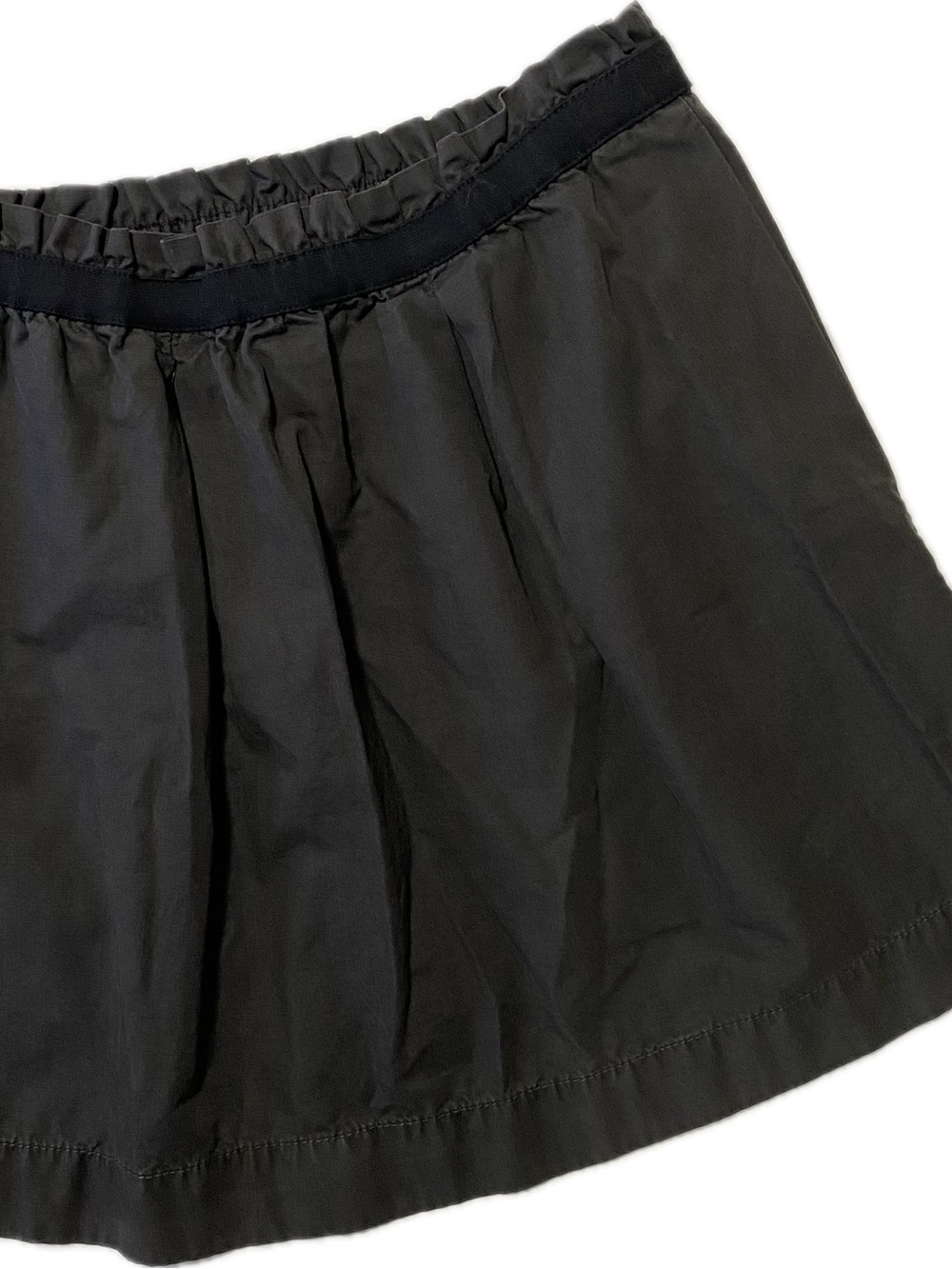 J. Crew Black Midi Skirt
